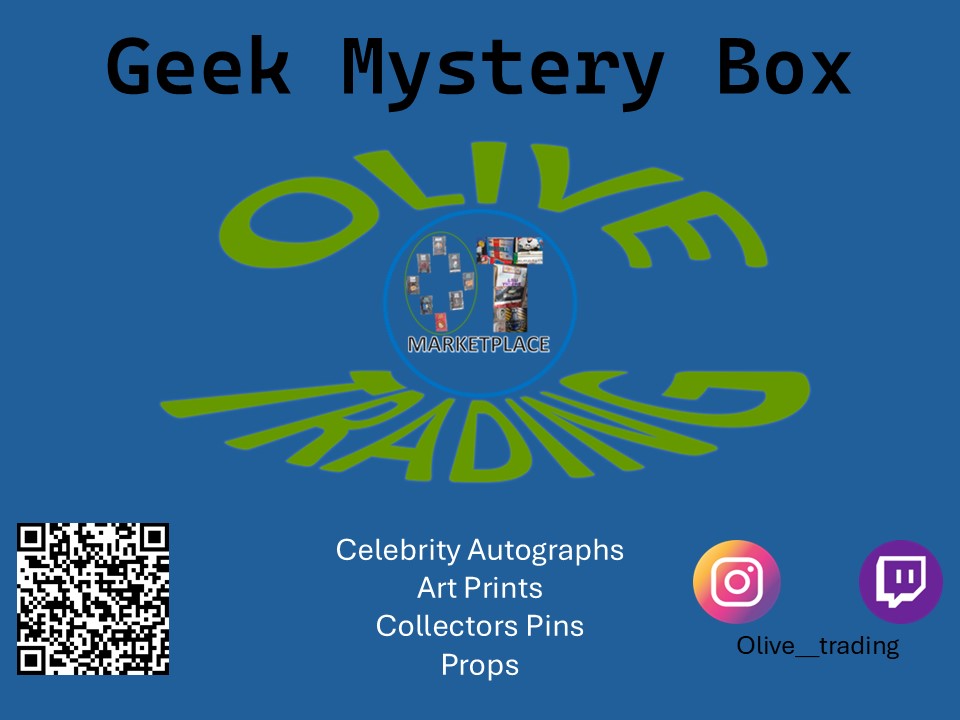 OTP Geek Mystery Box Celebrity Autograph