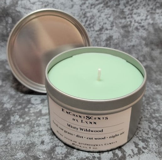 Misty Wildwood Wax Melts 8oz in Tin