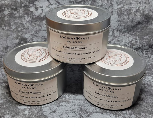 Tides of Memory Wax Melts 8oz in Tin